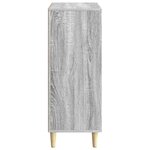 vidaXL Buffet Sonoma gris 66 x 34 5 x 90 cm Bois d'ingénierie