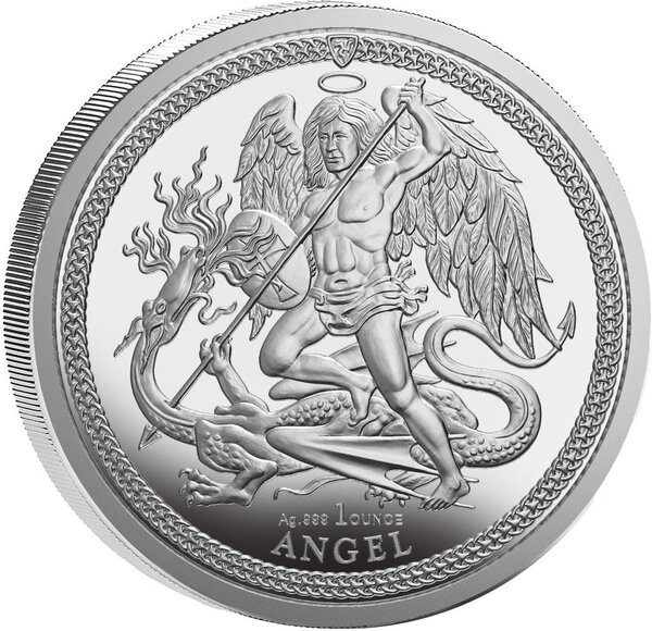 Pièce de monnaie en Argent 1 Angel g 31.1 (1 oz) Millésime 2025 ANGEL