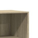 vidaXL Garde-robe chêne sonoma 77x48x102 cm bois d'ingénierie