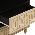 vidaXL Table de chevet 50x33x60 cm bois de manguier massif