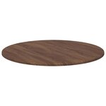 vidaXL Plateau de table Chêne marron 70 x 70 x 1.5 cm