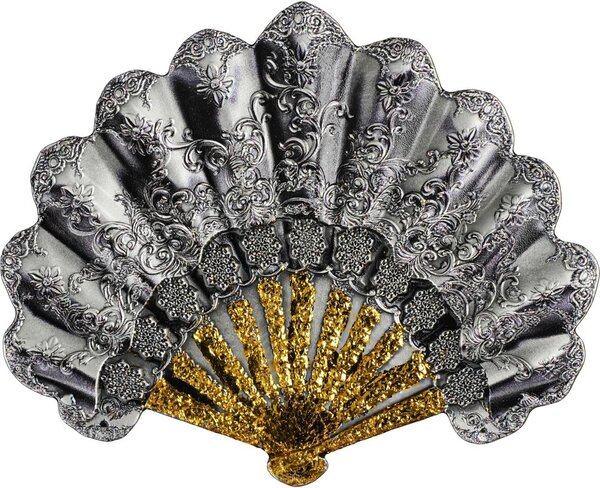 Pièce de monnaie en Argent 2000 Francs g 62.2 (2 oz) Millésime 2025 EUROPEAN FAN OF GRACE (PRÉCOMMANDE)