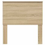 vidaXL Tête de lit Chêne Sonoma 100 cm Bois d'ingénierie