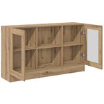 vidaXL Buffet chêne artisanal 120x30 5x70 cm bois d'ingénierie