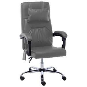 Chaise fauteuil siège de bureau informatique étude de massage anthracite similicuir anthracite 02_0024004
