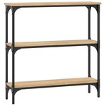 vidaXL Table console chêne sonoma 75x22 5x75 cm bois d'ingénierie