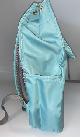 Sac dos cartable gris clair unisexe adolescents pour coll ge