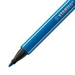 Stylo-feutre pointMax  pointe 0 8mm - Bleu foncé x 10 STABILO