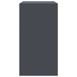vidaXL Buffet anthracite 67x39x73 cm acier