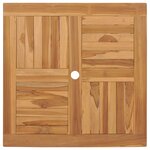 vidaXL Ensemble de salle à manger pour jardin 3 Pièces Marron