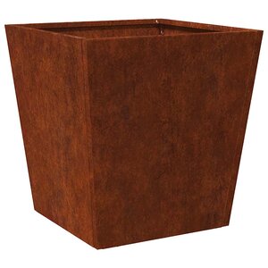 vidaXL Jardinière 40x40x40 cm acier résistant aux intempéries