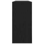 vidaXL Buffet 2 Pièces Chêne noir 79 x 38 x 80 cm Bois d'ingénierie