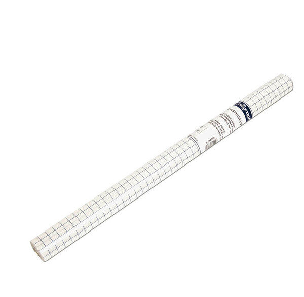 L'Astucieux Rouleau Couvre-livre adhésif 70µ Brillant Repositionnable 1an 2 x0 45m CALLIGRAPHE