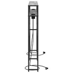 vidaXL Tête de lit de rangement Sonoma gris 160 cm Bois d'ingénierie