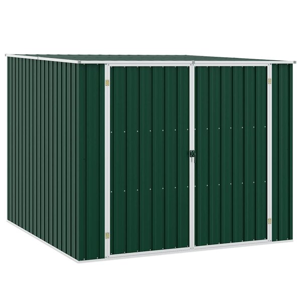 vidaXL Abri de jardin Vert 195x198x159 cm Acier galvanisé