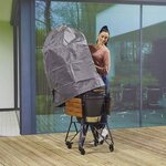 Perel Garden Housse de barbecue d'extérieur 80 cm