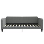 vidaXL Lit de jour avec gigogne et tiroirs sans matelas 100x200 cm