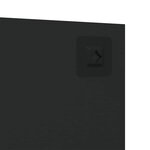 vidaXL Miroir mural avec lumières LED 30x80 cm verre rectangulaire
