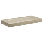 vidaXL Étagère murale flottante chêne 50x23x3 8 cm MDF