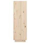 vidaXL Armoire à chaussures 30x34x105 cm bois de pin massif