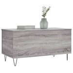 vidaXL Table basse Sonoma gris 90x44 5x45 cm Bois d'ingénierie