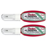 Correcteur Liquide Pentex Pocket ZL103-WF Haute précision 4 2ml Blanc x 2 PENTEL