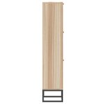 vidaXL Armoire à chaussures 52x25x120 cm bois d'ingénierie