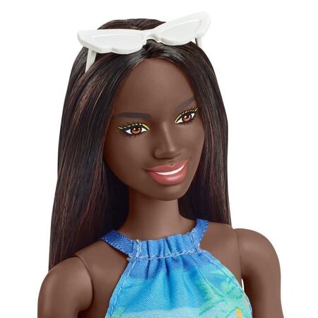 BARBIE Plage Azteque - GHW38 - Poupee Mannequin - 3 ans et +