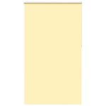 vidaXL Store enrouleur occultant jaune largeur du tissu 116 6 cm