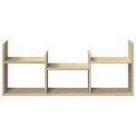 vidaXL Armoire murale 100x18x40 cm chêne sonoma bois d'ingénierie