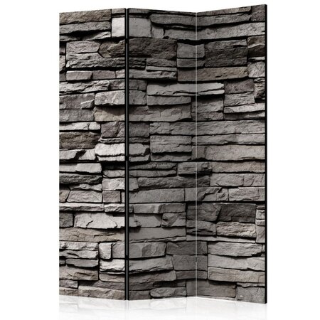 Paravent 3 volets - stony facade [room dividers] cm