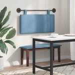 vidaXL Tête de lit suspendue Tissu en velours côtelé