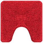 vidaXL Tapis de bain 3 Pièces Rouge 50 x 50 cm Polypropylène