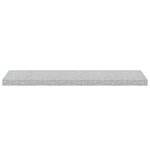 vidaXL Étagères murales flottantes 2 Pièces Gris béton 90x23 5x3 8cm MDF