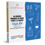 Smartbox - coffret cadeau - 40 produits fabriqués en france pour lui