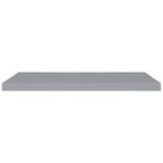 vidaXL Étagère murale flottante gris 90x23 5x3 8 cm MDF