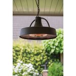 Sunred Chauffage suspendu Retro 2100 W Halogène Noir RSH17