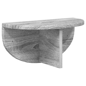 vidaXL Étagère Murale Gris Sonoma 38 x 19 x 19 cm Bois d'ingénierie