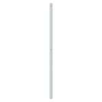 vidaXL Tête de lit métal blanc 160 cm