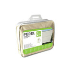 Perel Voile d'ombrage carrée 5 m Couleur crème GSS4500