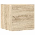 vidaXL Ensemble de meubles TV 10 Pièces Chêne sonoma Bois d'ingénierie