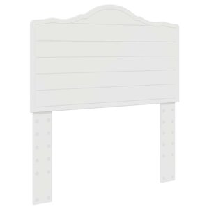 vidaXL Tête de lit Blanc Brillant 75 cm Bois d'ingénierie