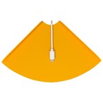vidaXL Étagère flottante 4 Pièces Jaune moutarde 18 x 18 x 2 cm