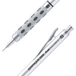 Portemines GRAPHGEAR 1000 Métal 0 5 mm Argent/Noir PENTEL