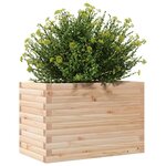 vidaXL Jardinière 70x40x45 5 cm bois de pin massif