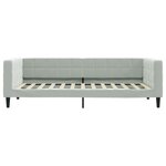 vidaXL Lit de jour avec gigogne et tiroirs sans matelas 100x200 cm