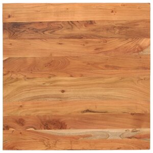vidaXL Dessus de table 80x80x3 8 cm carré bois massif d'acacia