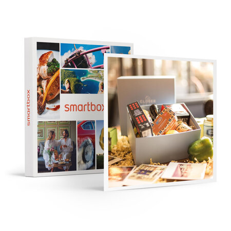 Coffret voyage culinaire à découvrir et déguster chez soi - smartbox - coffret cadeau gastronomie