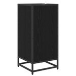 vidaXL Buffet Chêne noir 35 x 35 5 x 76 cm Bois d'ingénierie