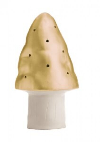 Lampe champignon petit dore